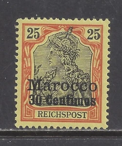 Alemania 1900 oficinas en MAROCCO 30 céntimos Germania con operación como nueva** $52.00 - Imagen 1 de 1