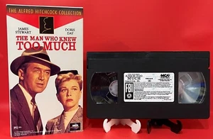 Der Mann, der zu viel wusste VHS-Film Doris Day James Stewart Alfred Hitchcock - Bild 1 von 1