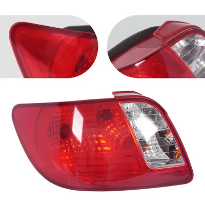 Halogen Tail Light Left For Kia Rio Driver Side Rear Lamp Assembly 2006-2011 - Image 1 of 4