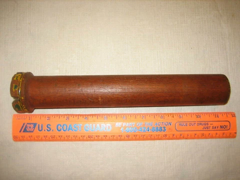 Vintage Antique Wooden Yarn Thread Wool Spool Bobbin Wood Loom- 10.5" Cover