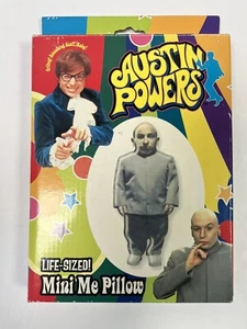 VTG Austin Powers Inflatable Life-Sized! Mini Me Blow-up 32”x16” Pillow 1999 NEW - Picture 1 of 7