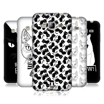 HEAD CASE DESIGNS PRINTED CATS 2 SOFT GEL CASE FOR SAMSUNG PHONES 3 - Image 1 of 4