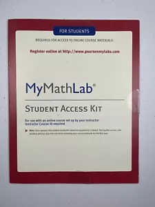 MyMathLab Student Access Code Kit–Can send instantly via email-My Math Lab - Picture 1 of 5