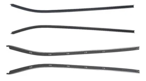 fits 1969-1982 Chevrolet Corvette door window glass beltline weatherstrip sweeps - Bild 1 von 3