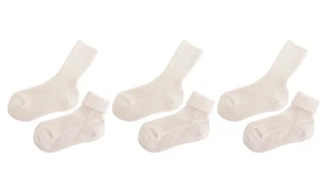 tittimitti Kindersocken aus 100% Bio-Baumwolle. Made in Italy. Alter 1-8 Jahre. 3er Pack. - Bild 1 von 28
