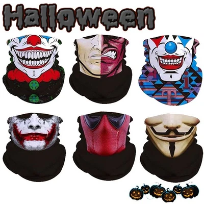 Calavera Bufanda Cuello Polaina Máscara Facial para Motocicleta Montar Pesca Ciclismo Deportes Foto 1 de 4