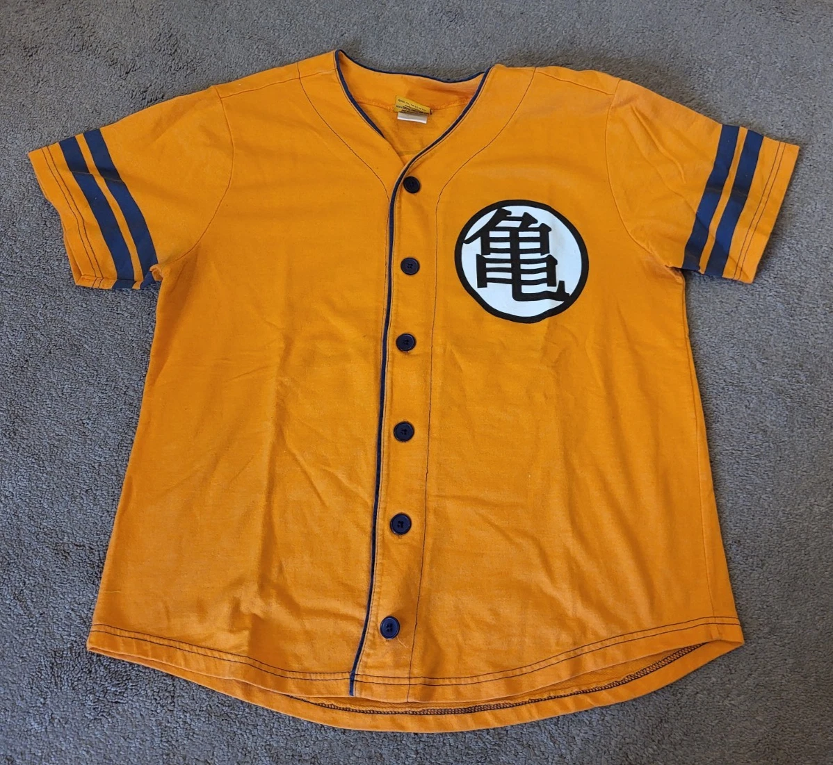 ドラゴンボールZ ベースボールシャツ(XL) Dragon Ball Z Orange Shirts for Men for sale | eBay