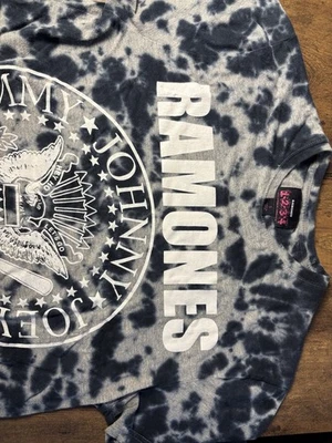 Camiseta Ramones 1234 Banda Punk Rock Nueva York Negra/Gris Talla S Hecha en India Foto 1 de 4