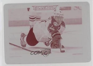 2017-18 Upper Deck Compendium Printing Plate Magenta 1/1 Matt Calvert #75 1p3 - Picture 1 of 3