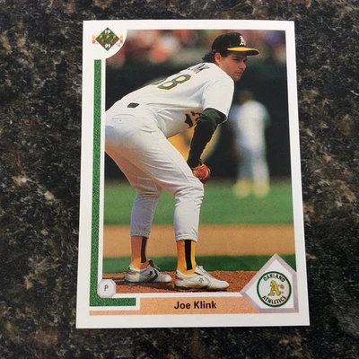 1991 Upper Deck - Joe Klink #468 - Image 1 of 2