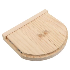 Wooden Fairy Outlet Cover: Wood Door Shape Romantic Fairy Door Outlet Cover - Picture 1 of 12
