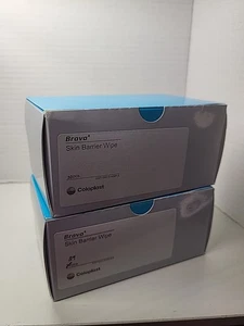 59 toallitas barrera piel Coloplast 120215 BRAVA 2 CAJAS/29 y 30 cantidades exp.2028 y 2029 - Imagen 1 de 2