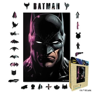 Crafthub DC Batman Wooden Jigsaw Puzzle - A4, 39.2 x 2 6.5CM - 253 PCS - - Picture 1 of 5