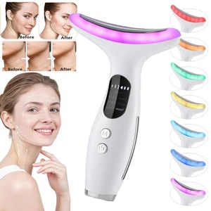 Máquina de belleza LED microcorriente cuello estiramiento facial lifting dispositivo facial para la piel - Imagen 1 de 22