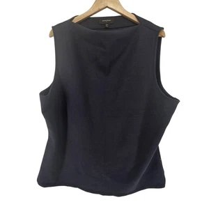 Banana Republic Womens XXL Top Sleeveless Stretch Knit Boat Neck Blouse - Picture 1 of 4