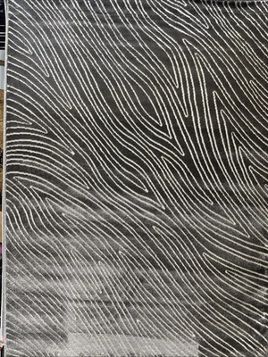 5x8 Area Rug Modern Elegant Gray - Image 1 of 2