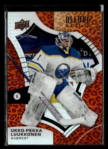2021-22 Upper Deck Allure #122 Ukko-Pekka Luukkonen Leopard - Picture 1 of 2