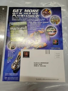 Playstation 2 Playstation Underground Konsole Mail Away Einsatz - Bild 1 von 2