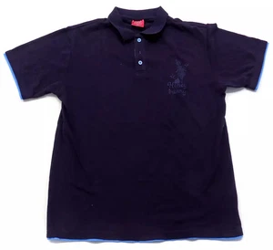 broken Polo shirt/work shirt Yukari Tamura Polo shirt Purple L size "Yukari - Picture 1 of 1