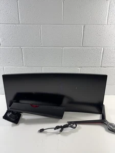 LG UltraGear QHD 34-Inch Curved Gaming Monitor 34GP63A- Black (DAMAGED) - Picture 1 of 5