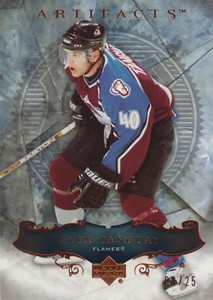 06-07 Artifacts BRONZE xx/25 Made! Alex TANGUAY #87 - Avalanche