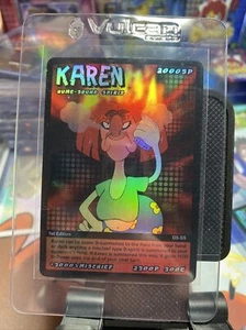 D-Spirits Soul Searchers 1.0 Pre Release 1st Edition Sample Card Karen Holo - Picture 1 of 2