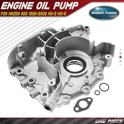 Bomba de aceite de motor para Mazda 626 1993-2002 MX-3 1992-1994 MX-6 1993-1997 1,8 L 2,5 L Foto 1 de 4