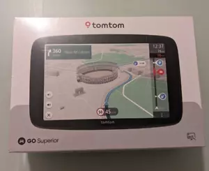 TomTom GO Superior 7" Inch Navigation Touch Screen Display Wi-Fi , NEW SEALED - Picture 1 of 2