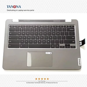 New For Lenovo Chromebook 14E Gen 2 Palmrest Cover Keyboard Touchpad 5M11C89153 - Picture 1 of 3