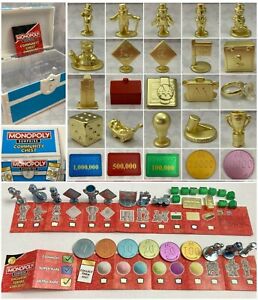 Choose 1x Monopoly Surprise Community Chest Tokens Game Pieces New Ultra Rare 