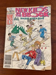 New Kids On The Block Digest Magazine Harvey Comics #5 VTG 1992 - Picture 1 of 9