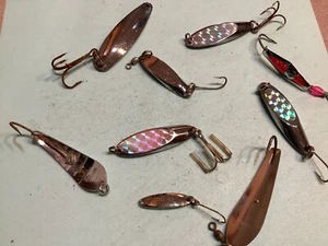 9 Stück Silber Brandungsköder und Trollingköder Set.  post von 5,00 überall in niedrig 48 - Bild 1 von 1