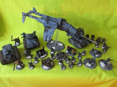WARHAMMER 40K PAINTED ASTRA MILITARUM ARMY - MANY UNITS TO CHOOSE FROM - Image 1 of 4
