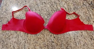 Sujetador Victoria's Secret forrado Demi para mujer talla 34DDD rojo con aros - Imagen 1 de 24
