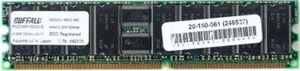 Memory dd333l-r512/mc pc2700r-25330-z, 512mb 333mhz cl2.5, 64mx72 ddr sdram - Picture 1 of 1