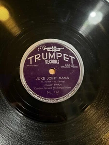 78 rpm Jimmy Swan Trumpet 176 JUKE JOINT MAMA in E - Imagen 1 de 2