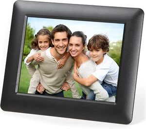 Micca M703 7-Inch Numérique Cadre Photo - Mat Noir - Photo 1 sur 12