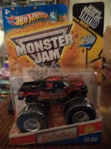 HOT WHEELS MONSTER JAM BARBARIAN 1/64 2011 TATTOO SERIES *NEW* - Picture 1 of 1