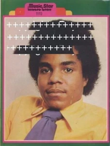 Jackson 5 Tito Poster UK 1973 TRANSPARENT - Picture 1 of 1