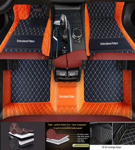 For BMW M6 Series Luxury Waterproof Carpets Liners All-weather Car Floor Mats - Bild 1 von 33