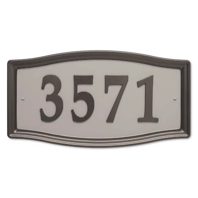 Whitehall - Placa de dirección fácil 15,5" W x 8" h x 0,5" D - Bronce Foto 1 de 3