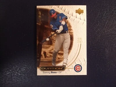 2001 Upper Deck Ovation Sammy Sosa Card # 36 - Image 1 of 2