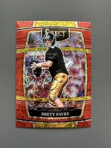 2022 SELECT DRAFT CONCOURSE RED LAZER BRETT FAVRE Q0197 - Bild 1 von 3