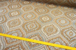 Möbelstoff Bezugstoff Polsterstoff Meterware Stoff Jacquard Ornament Barock Rank - Bild 1 von 9