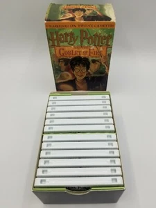 Harry Potter and the Goblet of Fire Audio Book 12 Unabridged Cassette Tapes - Picture 1 of 8