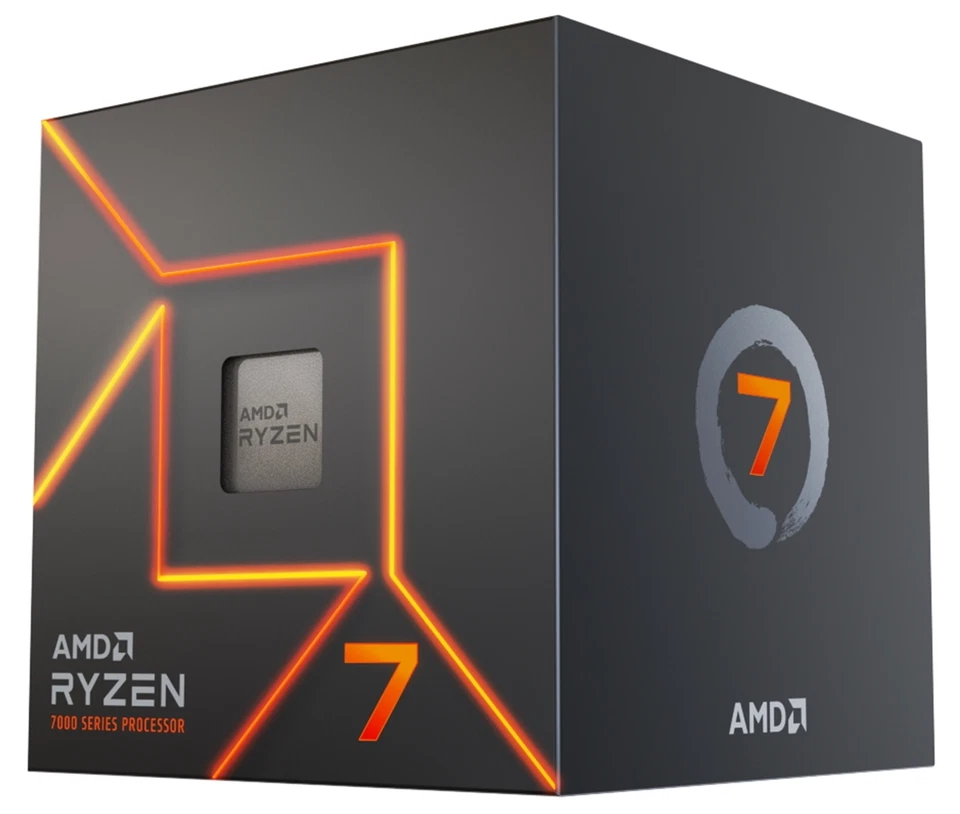AMD Ryzen 7 7700 Prozessor (5,3 GHz, 8 Kerne, Sockel AM5) Boxed -... - Bild 1 von 1