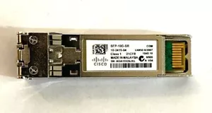 Genuine Cisco SFP-10G-SR V04 10-2415-04 10GE 10GBase-SR MMF 850nm 10Gb SFP+ - Picture 1 of 3