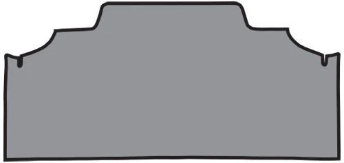 Alfombrilla de vinilo para maletero Mercury Montego GT 1972-1973 1 pieza Foto 1 de 1