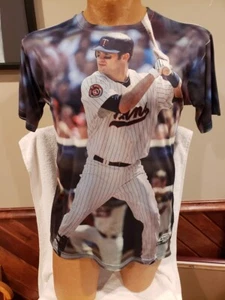 SWEET Joe Mauer three60 Gear Minnesota Twins Men's Sm Shirt, VERY NICE! - Picture 1 of 3