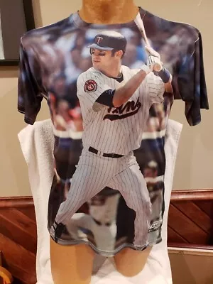 SWEET Joe Mauer three60 Gear Minnesota Twins Men's Sm Shirt, VERY NICE! - Image 1 of 3